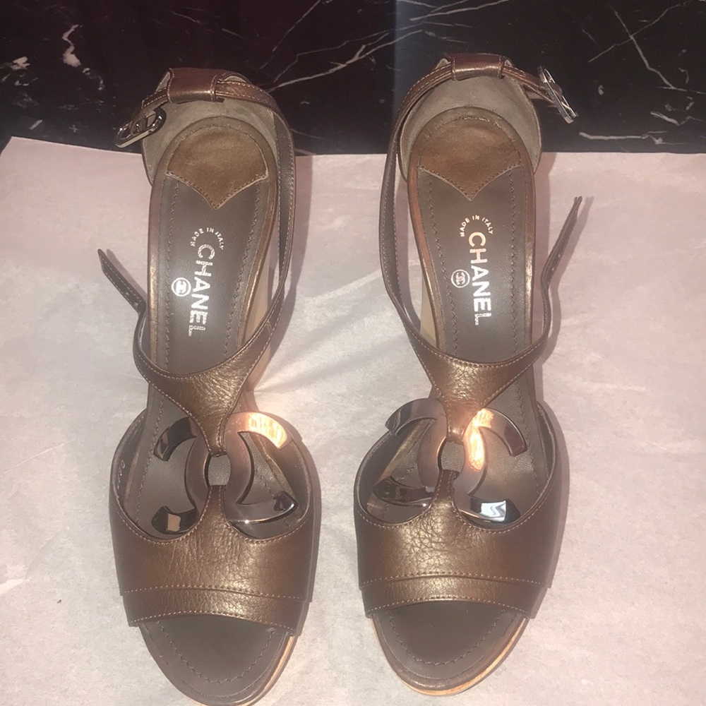 Authentic Chanel Sandals